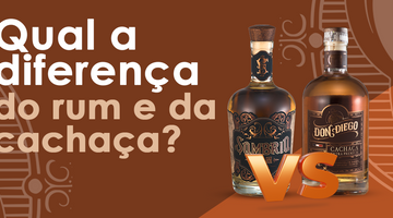 Qual a diferença do rum e da cachaça?
